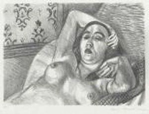 Le Repose Du Modele by Henri Matisse