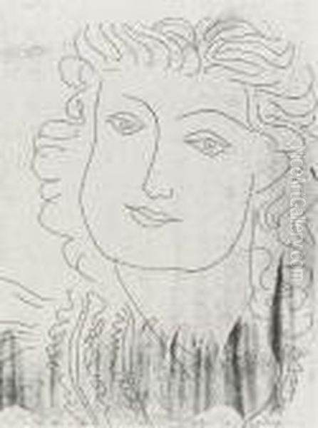 Visage Au Regard Lointain - view 1