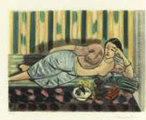 Odalisque Au Coffret Rouge (d. Iii) by Henri Matisse