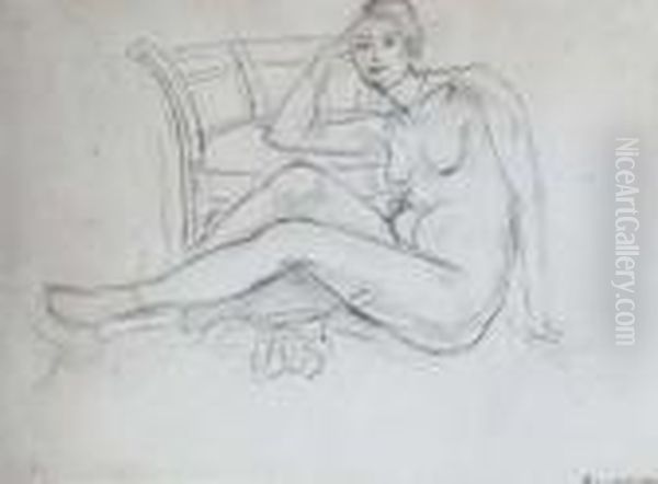 Nu Au Fauteuil Arabe - view 1