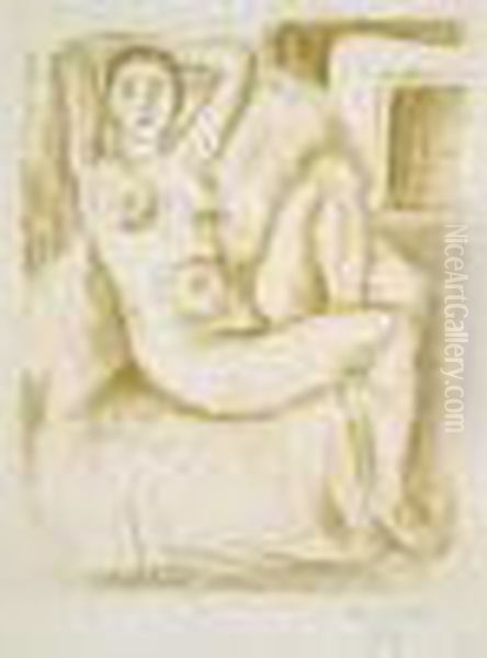 Nu Au Fauteuil Bistre. 1925. - view 1