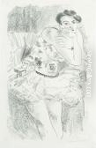 Danseuse Debout, Accoudee From Dix Danseuses - view 1