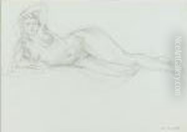 Odalisque Nue Allongee - view 1