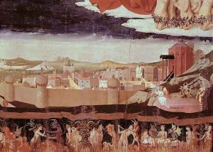 The Damned in Hell, from the Coronation of the Virgin, completed 1454