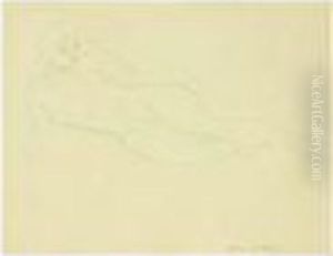 Henri Matisse (1869 - 1954) - Nu Allonge 1928 by Henri Matisse
