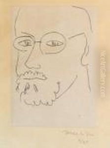Autoportrait De Trois-quarts by Henri Matisse