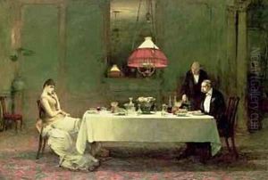 The Marriage of Convenience 1883 by Sir William Quiller-Orchardson