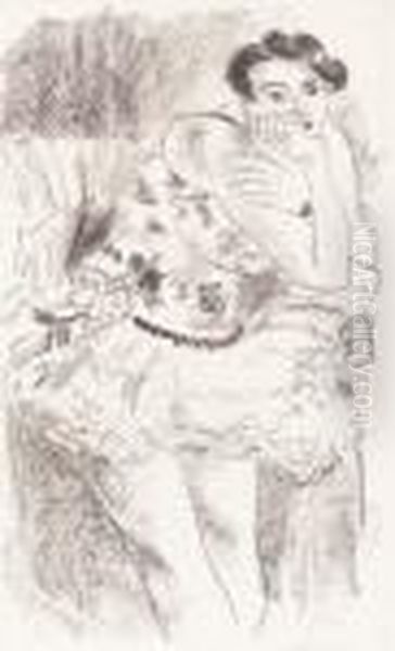 Danseuse Debout, Accoudee, From Dix Danseuses - view 1