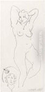 Nu. Epoque Du "chapeau Jaune" by Henri Matisse