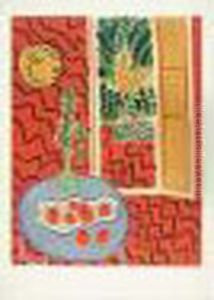 (still Life In A Red Room) by Henri Matisse