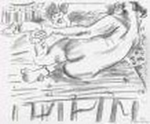 Nu Couche De Dos. 1929. by Henri Matisse