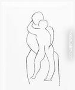 Vierge A L'enfant Debout by Henri Matisse
