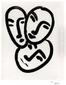 Trois Tetes. A L'amitie
