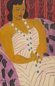 Femme A La Robe Blanche by Henri Matisse