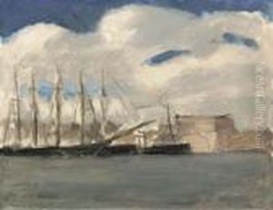 Les Nouages Blancs, Vieux Port De Marseille by Henri Matisse