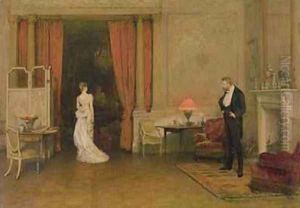The First Cloud 1887 by Sir William Quiller-Orchardson