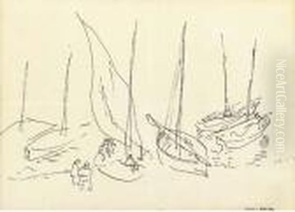 Les Bateaux A Collioure - view 1