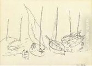Les Bateaux A Collioure by Henri Matisse