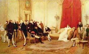 The Salon of Madame de Recamier by Sir William Quiller-Orchardson