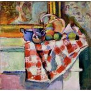 Nature Morte, Serviette A Carreaux by Henri Matisse