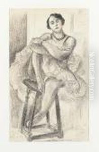 Danseuse Au Tabouret, From Dix Danseuses (d. 481) by Henri Matisse
