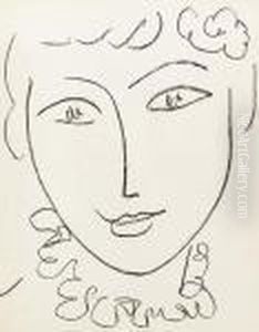 Portraits, Monte Carlo, Andre Sauret by Henri Matisse
