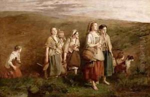 The Flowers of the Forest 1864 by Sir William Quiller-Orchardson
