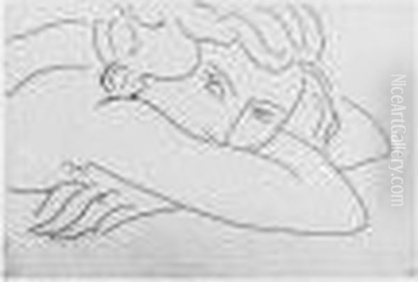 Jeune Femme, Le Visage Enfoui Dans Les Bras. 1929. - view 1