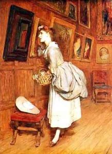 In the Picture Gallery by Sir William Quiller-Orchardson