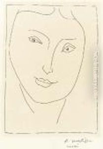 Visage De Femme by Henri Matisse