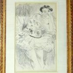 Danseuse Debout, Accoudee (duthuit 482) by Henri Matisse