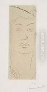 Loulou, Visage De Face by Henri Matisse