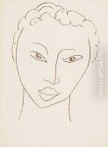 Two Lithographs.
Tete De Femme