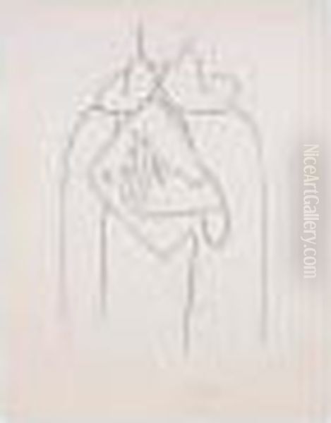 Lithographie Sur Chine Appliquee
Sur Velin, Signee En Bas Vers La Droite Et Numerotee 72/100 - view 1