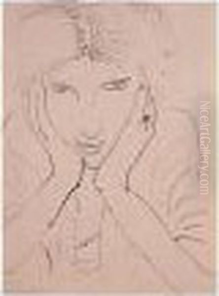 Femme Accoudee - view 1