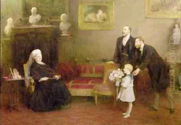 The Four Generations Windsor Castle 1899 - view 1