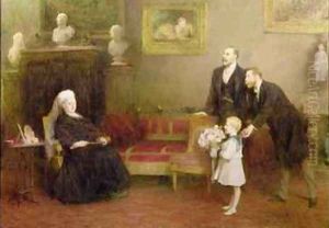The Four Generations Windsor Castle 1899 by Sir William Quiller-Orchardson