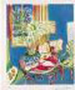 Petit Interieur Blue (d. Iv) by Henri Matisse