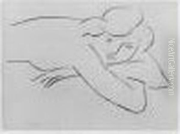 Torse Reposant Sur Les Bras. 1929. - view 1
