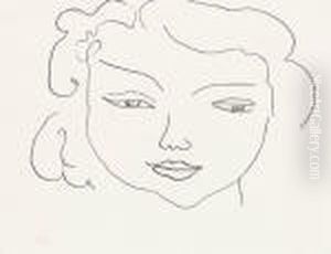 Tete De Jeune Fille by Henri Matisse