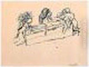 Etude Pour 'la Mise Au Tombeau'