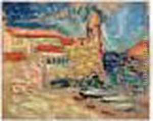 Vue De Collioure Avec L'eglise by Henri Matisse