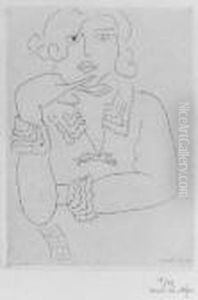 Figure Au Col Et Manchettes De Dentelle (d. 197)