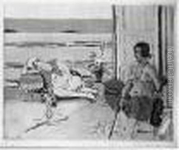 Odalisque Sur La Terrasse. 1922-1923. - view 1