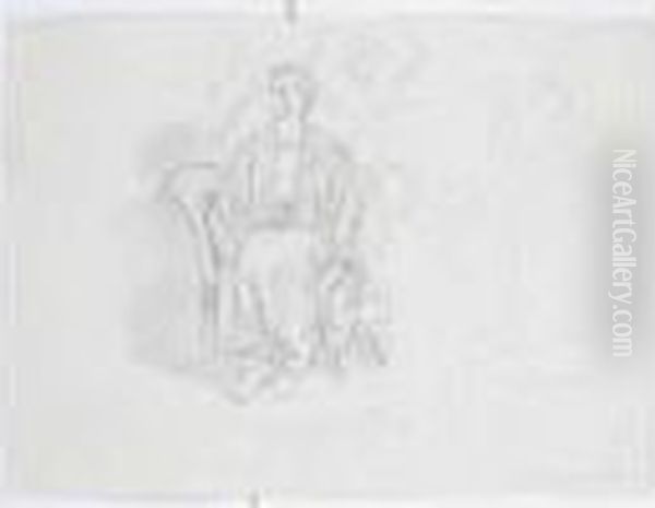 Odalisque Assise Et Profil - view 1