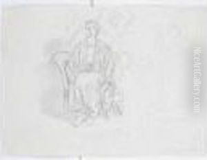 Odalisque Assise Et Profil by Henri Matisse