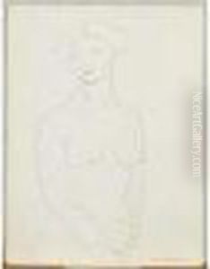 Modele Nu Bras Leves, 1907-1908 by Henri Matisse