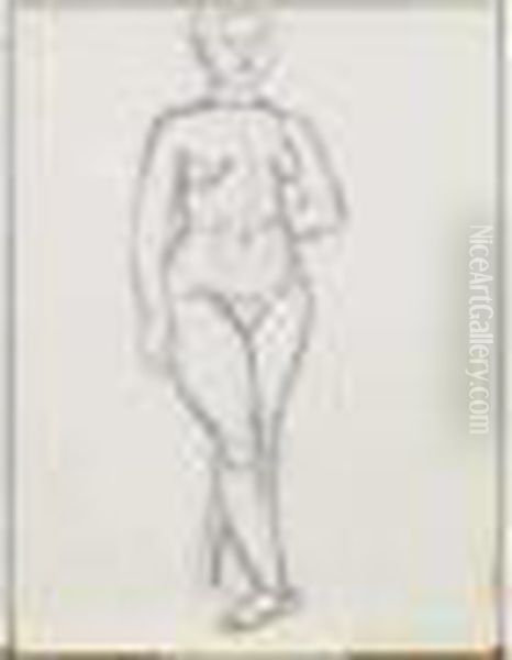 Modele Nu Debout, 1907-1908 - view 1