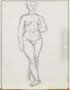 Modele Nu Debout, 1907-1908 by Henri Matisse