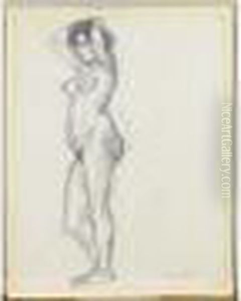 Modele Nu Debout, Bras Derriere La Tete, 1903-1904 - view 1